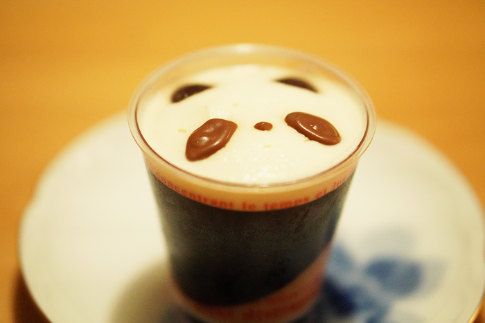 パンダのコーヒーゼリー1 - コピー