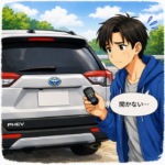 バックドア開かないイラスト
