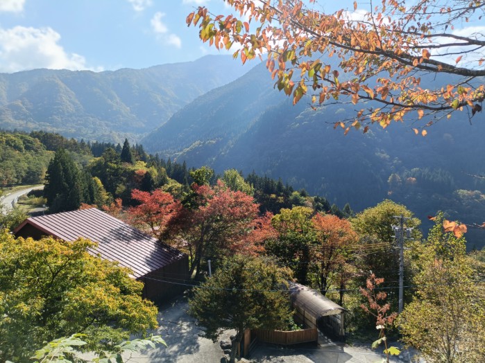 階段をのぼった先の景色